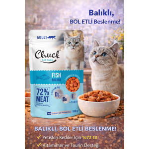 Chuck Pouches Yetişkin Balıklı 100 gr