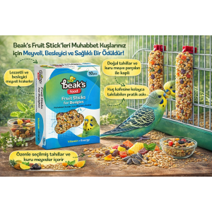 BEAKS Meyveli Muhabbet Krakeri 10'lu -01