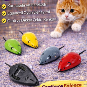  Evcil Hayvan Çek Bırak Oyun Faresi